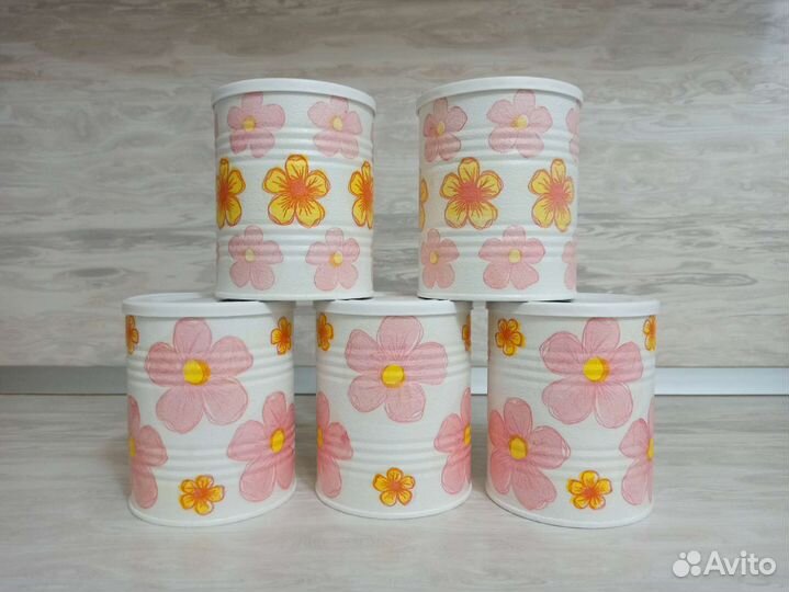 Набор банок для хранения сыпучих продуктов