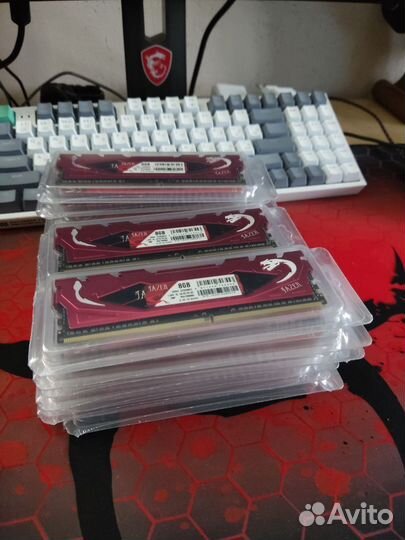 Озу Jazer DDR4, 2x8gb, 16gb, 3200 Новая