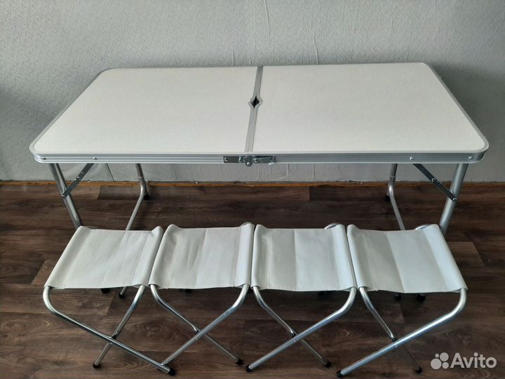 Стол складной туристический со стульями и без