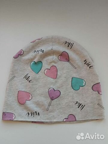 Шапочки весна и лето для девочки на 48-50