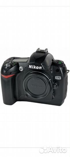 Зеркальный фотоаппарат nikon D70 кит с 18-55 никор