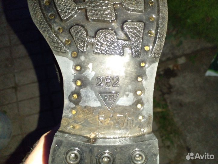 Сапоги керзовые