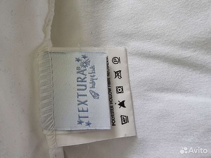 Детское одеяло и подушка в кроватку