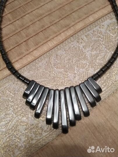 Ожерелье (бусы) из гематита СССР