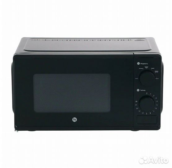 Новая микроволновая печь соло Hi M020B03 черная