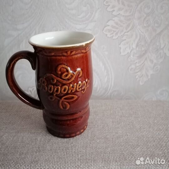 Керамическая пивная кружка