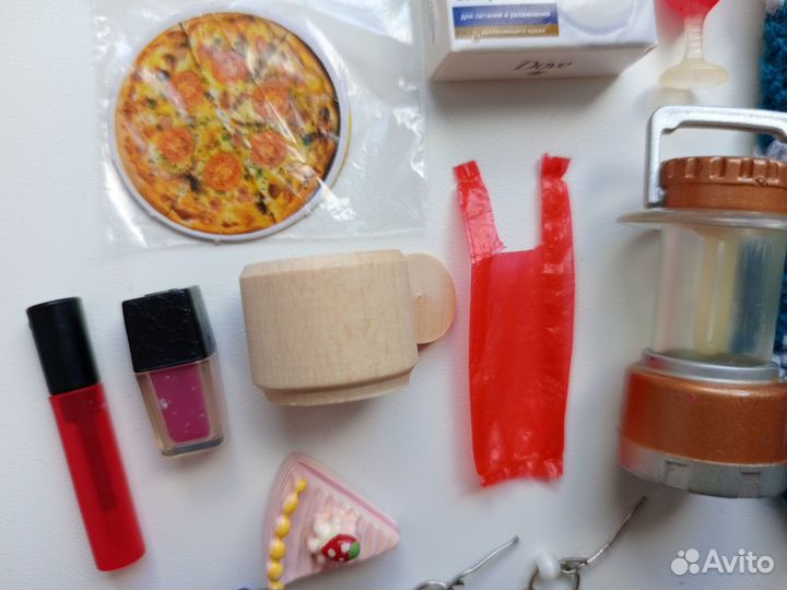 Лот миниатюра для кукол Барби 1/6