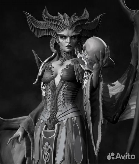 Фигурка по мотивам игры Diablo