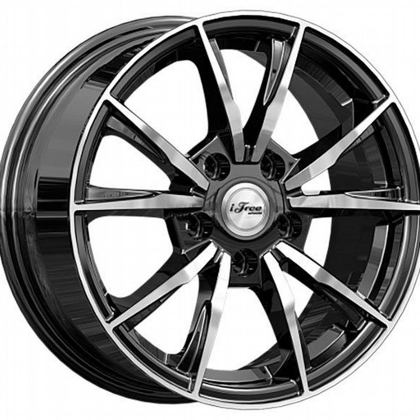 Диски iFree Сион 6.5x15 5x112 ET43 D57.1 Блэк Джек