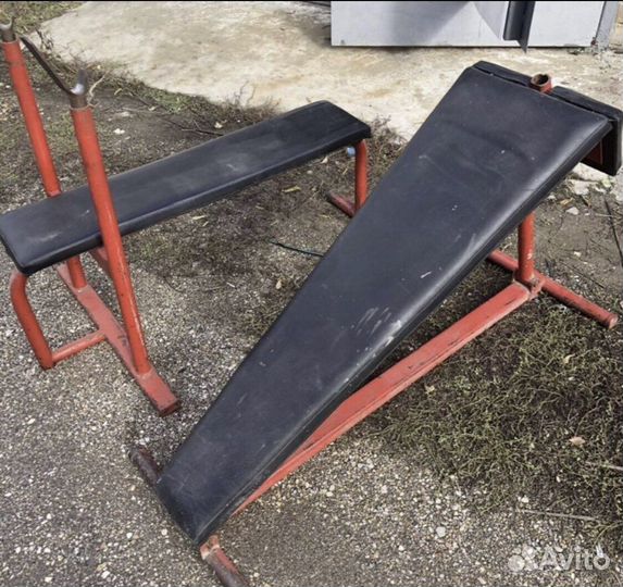 Штанга гриф блины бу