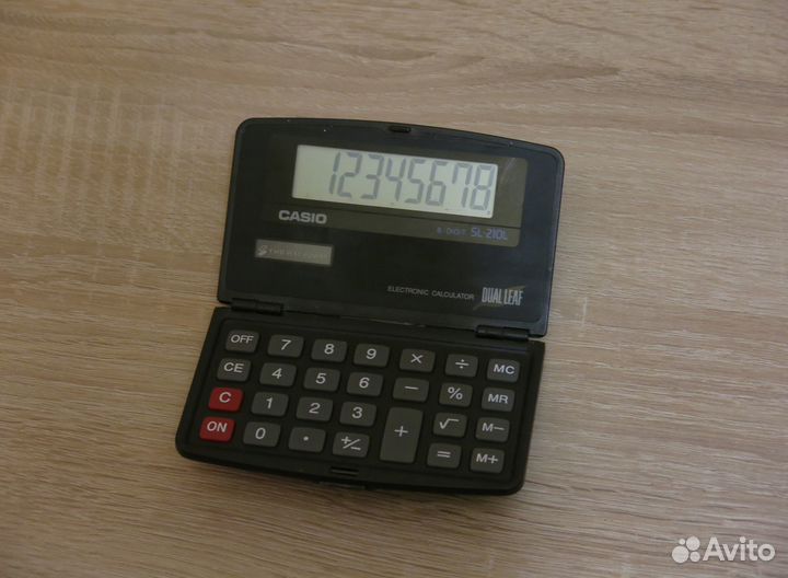 Калькулятор casio SL-210L