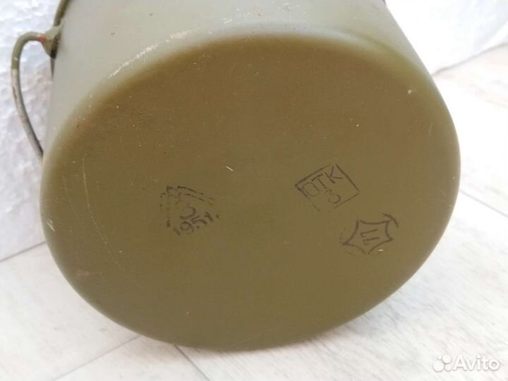 Новый котелок армейский круглый СССР ркка ВОВ