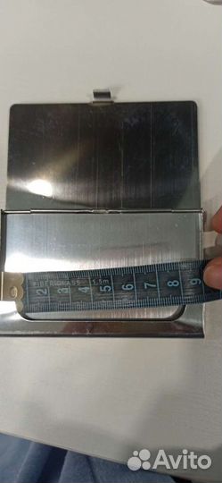 Визитница из натурального змеевика