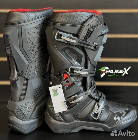 Мотоботы Leatt 5.5 FlexLock Boot Graphene размер46