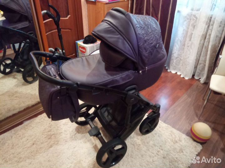 Коляска Junama Enzo из экокожи