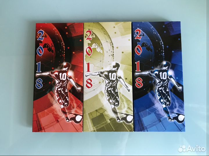 Альбом для монет (блистер+ 25 р.) футбол чм 2018