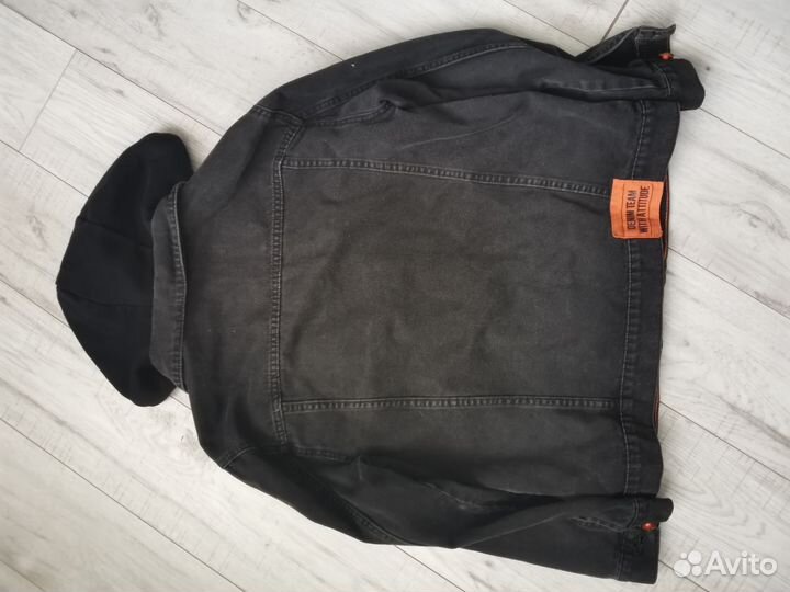 Джинсовая куртка подросток 152