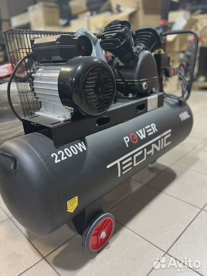 Компрессор воздушный Power Technic 100 литров