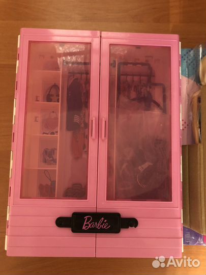 Кукла Барби со шкафом, куклы Disney Princess