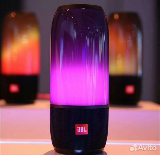 Колонка jbl pulse 3 Bluetooth aux 8 всвет режимов