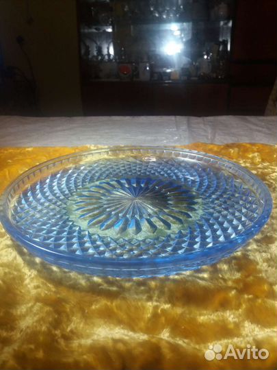 Подносы хрустальный