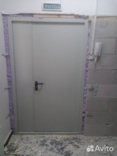 Двери технические и противопожарные