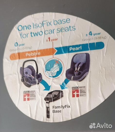 Автокресло MaxiCosi pearl(0-18кг) +Britax подарок