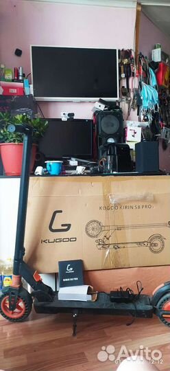Электросамокат kugoo kirin s8 pro