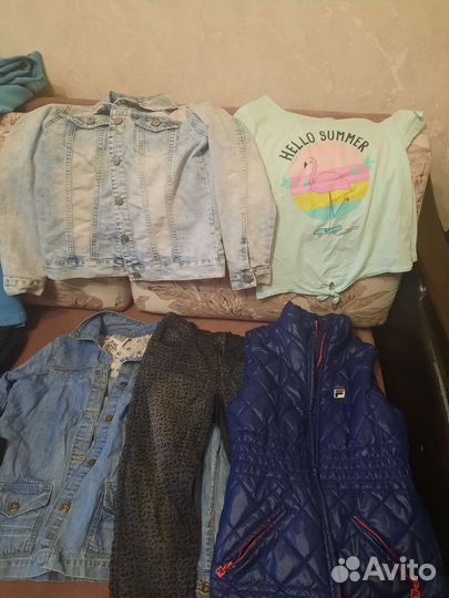 Вещи пакетом на девочку