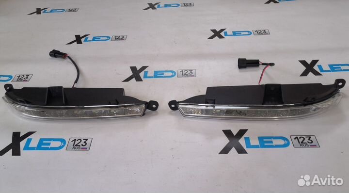 Комплект дхо туманки Mercedes W221 AMG S65