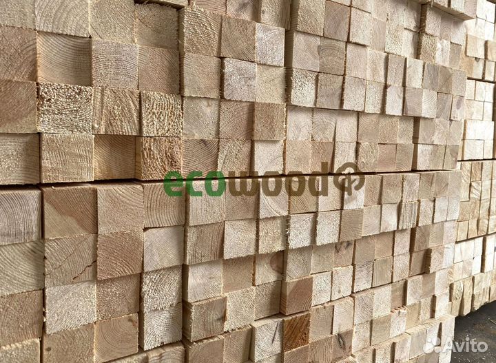 Брусок сухой строганный