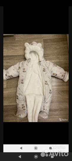 Коробка детских вещей