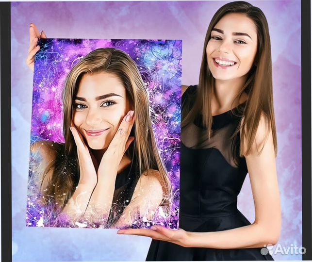 Портрет на холсте 40х60