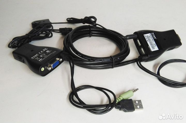 KVM переключатель D-Link