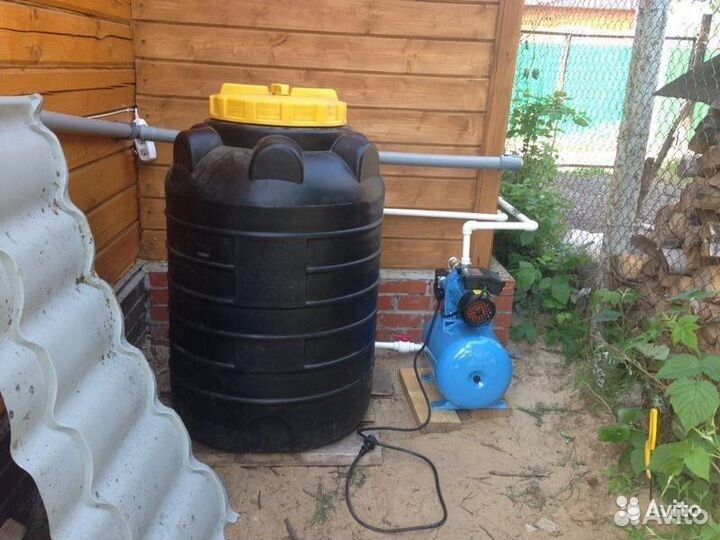 Пластиковые емкости на 500 л для воды