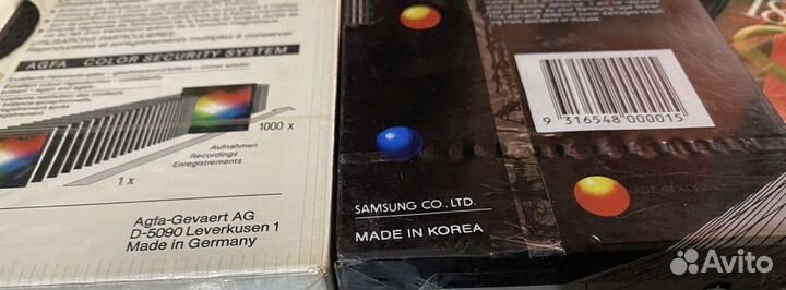 Видеокассеты vhs