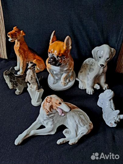 Фарфоровые статуэтки лфз