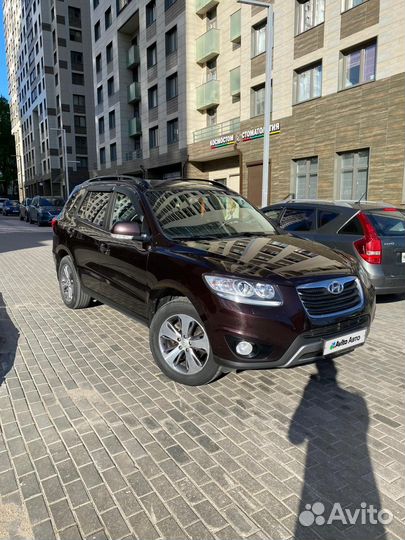 Hyundai Santa Fe 2.2 AT, 2011, 151 500 км