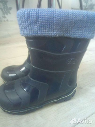 Детские резиновые сапоги р26