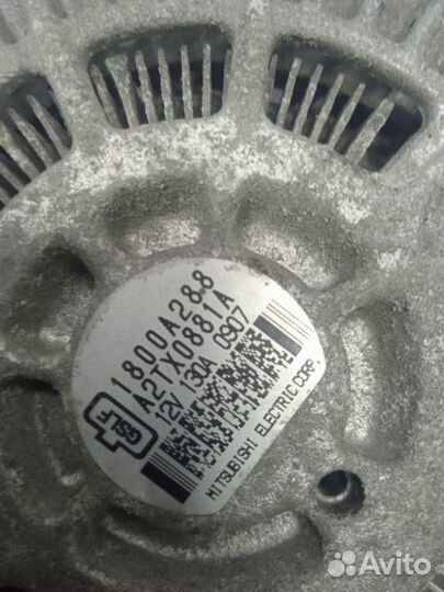 Генератор Mitsubishi Asx 4B10 2011