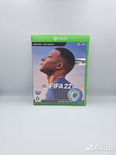 FIFA 22 xbox one (б/у, рус.)