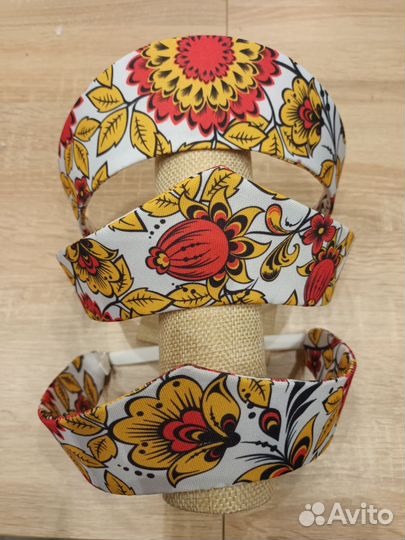 Кокошник современный с русским узором