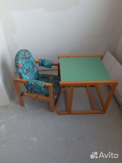 Детский стульчик для кормления бу