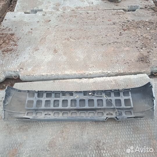 Задний бампер ваз 2112