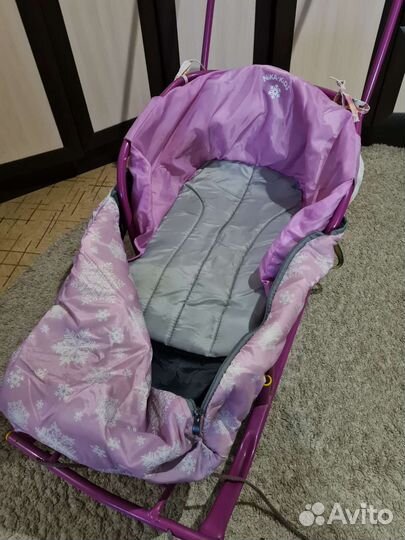 Санки, чехол и манишка