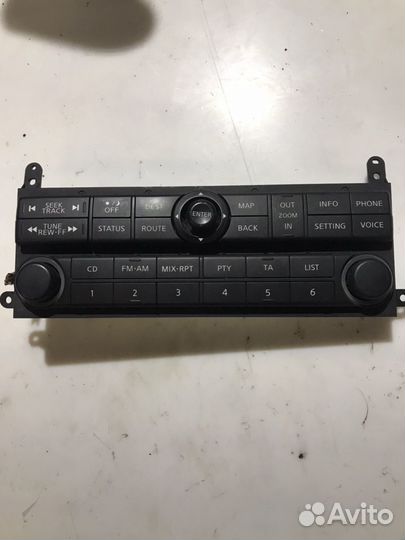 Nissan navara pathfinder управление магнитолой