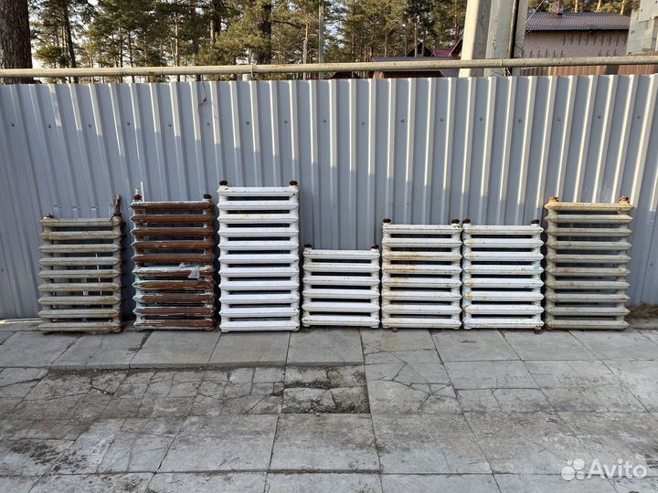 Чугунные батареи бу