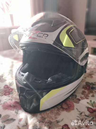 Мото шлем интеграл Hizer