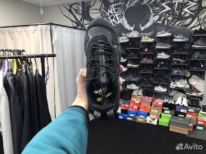 Кроссовки зимние reebok gore tex с термо