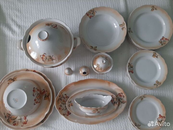 Столовый сервиз СССР Коростень